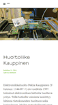 Mobile Screenshot of huoltokauppinen.com
